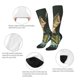 thumbnail image 3 of Fotbe Largemouth Bass jumps out of water Calcetas Divertidas Estampadas para Hombre y Mujer, Calcetas de Algodón hasta la Rodilla para Caminar, Correr, Enfermería y Embarazo, 3 of 6
