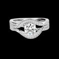thumbnail image 5 of 2.30 Ct Wonderful Round Cut Moissanite Diamond (D/VVS1) Proposal Rings for Women in 18K White Gold Size 9.5 by Diamond-Capitals, 5 of 8