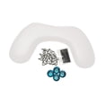 thumbnail image 2 of TOOYFUL U Shape Arm Rest Arm Rest Cushion Nail Arm Rest Stand Detachable Stand Metal Stand for Personal Women Nails Supplies Home DIY White, 2 of 9
