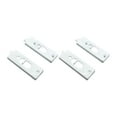 thumbnail image 1 of Luzkey 4 Pieces Snap in Tilt Latch Hardware for Home Window Accessories Sturdy 2 Hole Easy to Install Tilt Latch Pairs Spring Loaded L, 1 of 8