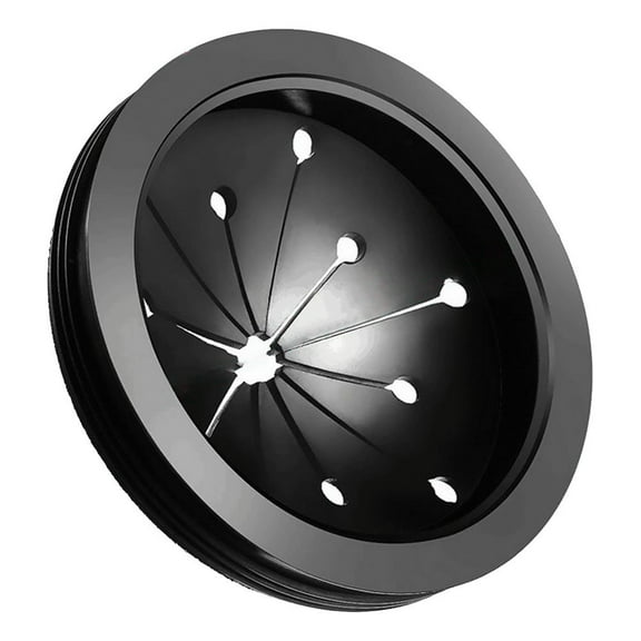 DRAFIDEEP Garbage Disposal Black 1Set 3.15X3.15X0.6In Sink Disposal