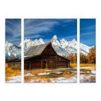 Trademark Fine Art 'Iconic Barn Grand Teton' Canvas Art by Pierre Leclerc