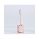 thumbnail image 1 of Escobilla de baño de pared sin escobilla de ángulo muerto, rosa, 1 of 5