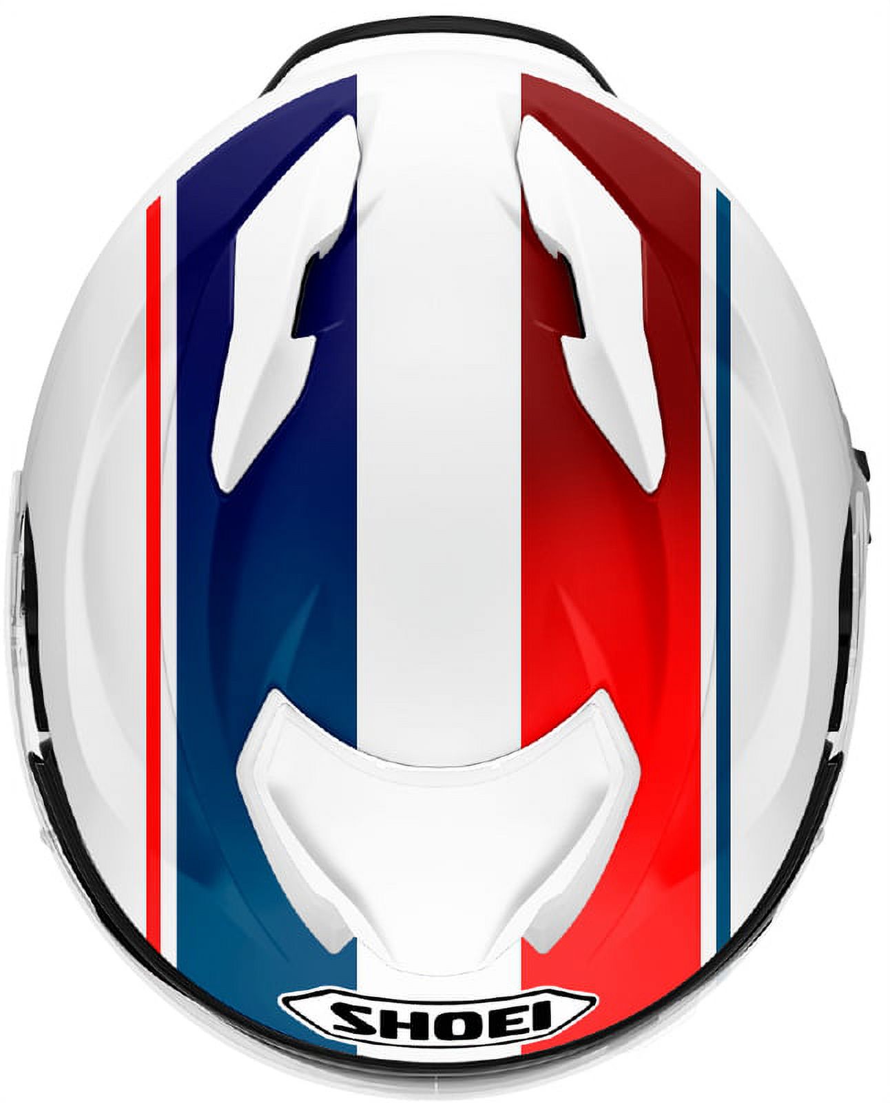Shoei GT-Air II Panorama TC-10 Full Face Helmet - White/Red