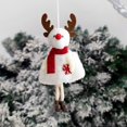 thumbnail image 4 of Chritsmas Pendant Exquisite Decorative Adorable  Angel Girl Snowman Plush Doll for Party, 4 of 10