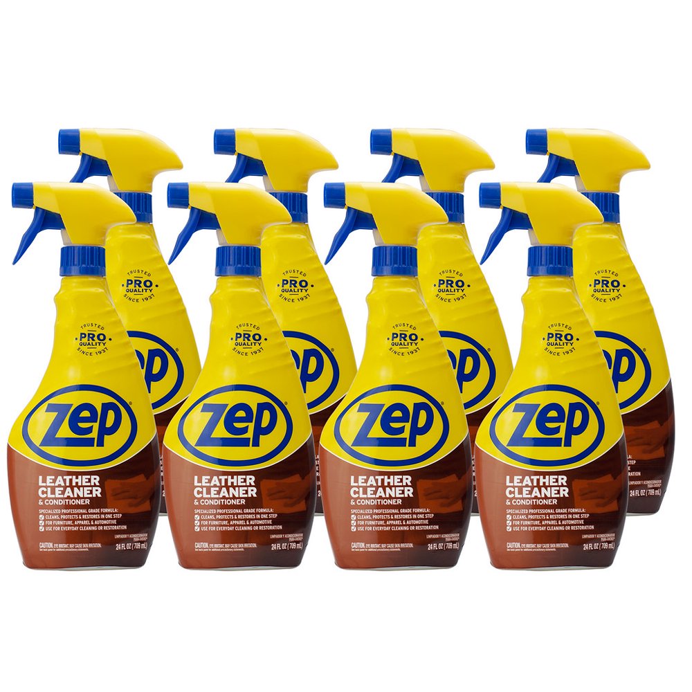 Zep Leather Cleaner and Conditioner 24 Ounces ZUCLC24 (Case of 8