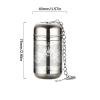 thumbnail image 1 of PEONAVET Tasse Isolée en Acier Inoxydable Indispensable Filtre à Thé en Acier Inoxydable Isolé pour Usage Domestique d'Été, 1 of 2