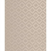 Decorline Cadenza Brown Geometric Wallpaper, 20.5-in by 33-ft, 56.4 sq. ft