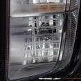 thumbnail image 6 of AKKON - Fits 2021-2024 Chevy Suburban | Tahoe [Halogen Type] Black Tail Light Passenger Right Side w/ LED Tube Running, 6 of 7