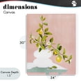 thumbnail image 4 of Stupell Industries Cottage Afternoon Limoncello Plant Canvas Art, 24 x 30, by Grace Popp, 4 of 8