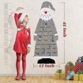 thumbnail image 2 of Calendario de Adviento de Navidad Calendario de Adviento de fieltro de Papá Noel 3d con bolsillos de 24 días Cuenta atrás de Navidad, 2 of 5