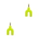 thumbnail image 1 of Methold adaptador de audio de 3,5 mm 2 en 1 conveniente interfaz de conector estéreo convertidor de sonido externo accesorios de micrófono verde 2piezas, 1 of 6