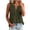 Army Green 1, variant on Men's Linen Sleeveless Shirts Button Down Beach Tank Tops Basic Solid Shirt Vest with Pockets Cut Off Workout Fitness Tees