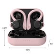 thumbnail image 6 of Soumake Bluetooth-compatible Earphones Ear Hook Touch Control IPX6 Waterproof Wireless Earbuds Sports Headset for Running, 6 of 8