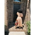 thumbnail image 5 of Rossette Flare Puff Hand Dress With Belt, 5 of 8