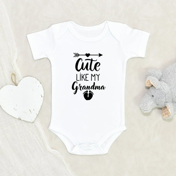 Newbabywishes - Cute Like Grandma Baby Clothes for Boys and Girls - Newborn Baby Clothes