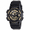 Black and Gold, variant on Men's World Time Telememo Blue Resin Band Analog and Digital Sport Watch AEQ110W-2AVCF