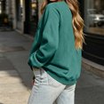 thumbnail image 6 of Bow Knot Crewneck Sweatshirt For Women Fall Fleece Lined Long Sleeve Cute Casual Loose Pullover Tops, S-XXL, 6 of 6