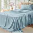 thumbnail image 1 of Juego de sábanas Bedsure Twin XL para dormitorio, 3 piezas, azul cielo, 1 of 7