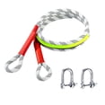 thumbnail image 3 of BUYISI 1X Trailer Rope Nylon Tow Recovery Rope Tow Rope With 2 Hook For Truck Atv 3/5 Tons Replacement Automobiles Parts 5 Tons, 3 of 5