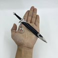thumbnail image 4 of 22cm LoTR Uncut Metal Sword Keychain The Lord of Movie Peripherals Medieval 1:6 Model Replica Home Ornament the Key Rings Crafts, 4 of 5
