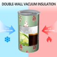 thumbnail image 2 of 20oz Coffee Tumblers Green Christmas Tree Pattern Stainless Steel Vacuum Insulated Travel Tumbler Coffee Cups Mug with Lid and Straw with Cleaning Brush for Cold & Hot Drinks, 2 of 5