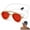 Red-gold, variant on Full View Anti Fog Adult Swim Goggles, UV Protection Leakproof for Pool Competition Training(Blue-silver)