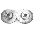 thumbnail image 2 of Power Stop Front Pair of Drilled and Slotted Brake Rotors EBR1409XPR, 2 of 4