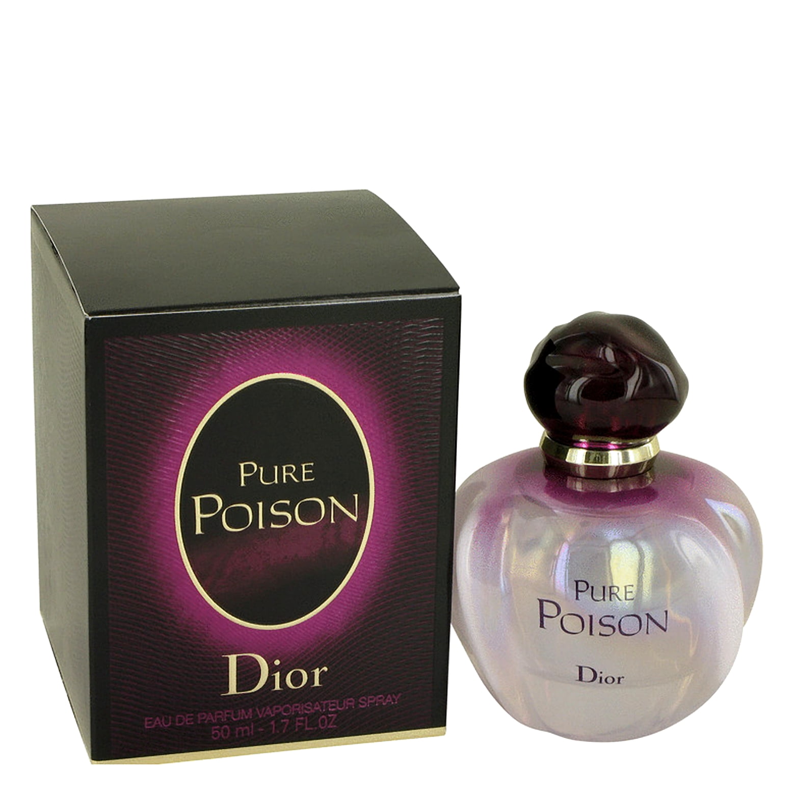 Dior Pure Poison Eau De Parfum, Perfume for Women, 1.7 Oz