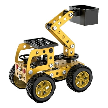 BESTSKY Building Toys Model Excavator Set - STEM Project for Kids Ages 8-12,Assembly Model Car Kits Toys for Kids Boys 8 9 10 11 Years Old