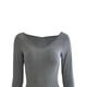 thumbnail image 4 of VISgogo Vestido Casual para Mujer Color Sólido Manga Larga Cuello Redondo Slim Fit Home Vestido Largo VISgogo moda, 4 of 6
