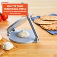 thumbnail image 4 of IMUSA USA 8-in. Aluminum Tortilla Press, 8 Inch, Silver, 4 of 8