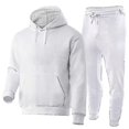 thumbnail image 3 of Ensemble 2 Pcs/ensemble Survêtement D\'entraînement Physique pour Hommes Pantalon de Sport Décontracté Haut Survêtement Ensemble à Capuche -zz, 3 of 5