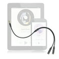 thumbnail image 2 of Câble Audio Répartiteur Casque 3.5mm Mâle vers 2 Prises Femelles, 2 of 8