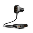 thumbnail image 1 of 5 Port USB Car Charger  Tablets Electronic Device Multi-Port Quick Charging Adapter Extension RV Truck SUV Travel, 1 of 10