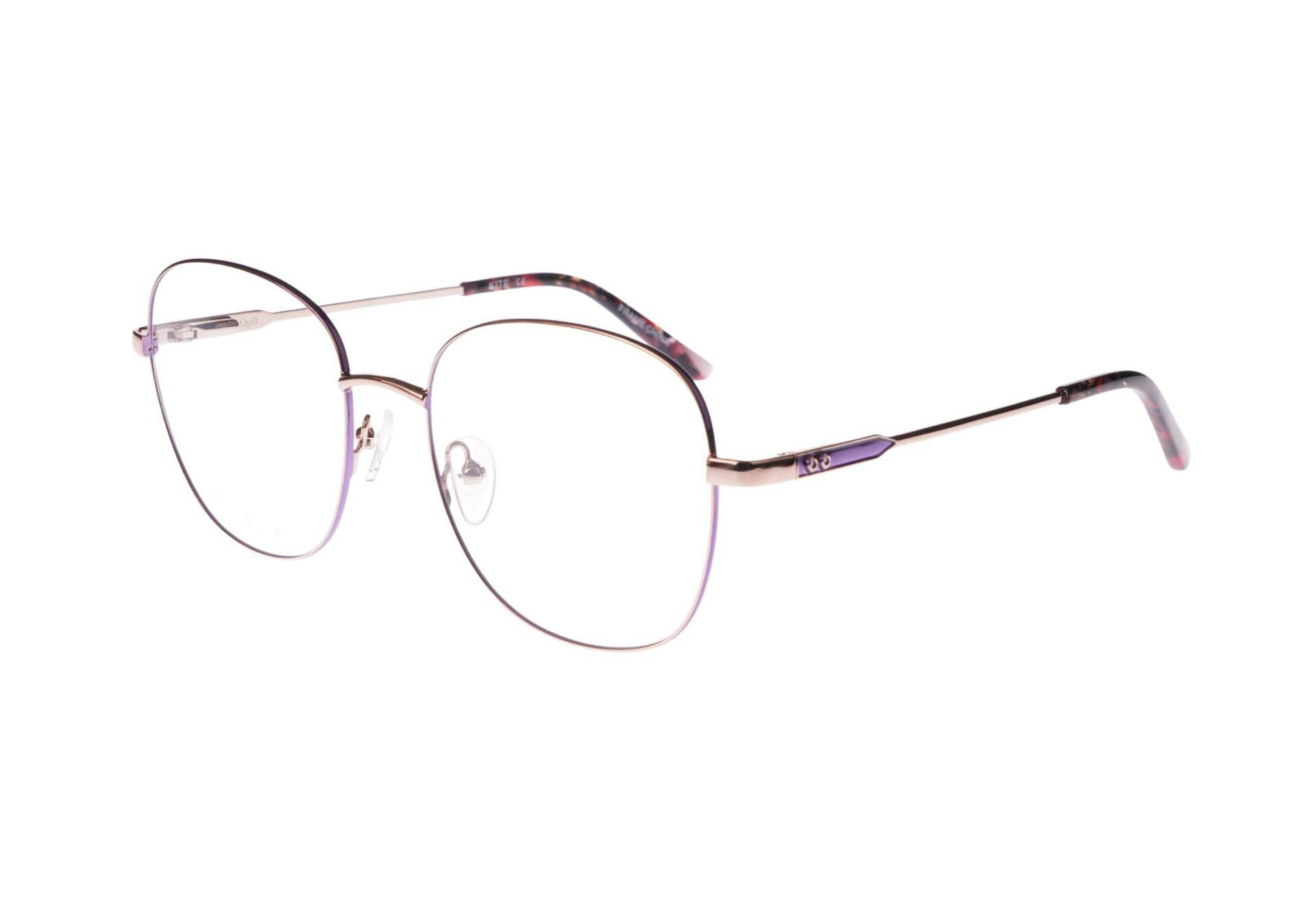 NEW QUILL Rose Gold COCO Eyeglasses 48mm with Case - Walmart.com display picture 1