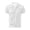 02-Blanc, variante sur Breeze Polos pour Hommes Confortables à Séchage Rapide Extensibles Sans Repassage Anti-Froissement Chemise Texturée Respirante Hauts d'Été, Gris Foncé, m