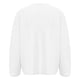 thumbnail image 4 of Gibobby Suéter de invierno para mujer, Suéter de Manga Larga de Color sólido para Mujer Suéter Suelto de Cuello Redondo Informal Otoño Invierno Suéter de Punto Tops(Blanco,XG), 4 of 5