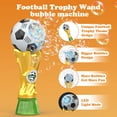 thumbnail image 4 of Varita de burbujas Hugeway con diseño de trofeo del Mundial de fútbol y luces, 4 of 7