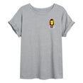 thumbnail image 2 of Marvel Iron Man - Invincible Oversized - Women's Oversized Graphic T-Shirt, 2 of 5