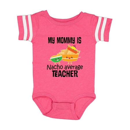 

Inktastic My Mommy is Nacho Average Teacher Gift Baby Boy or Baby Girl Bodysuit