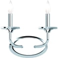thumbnail image 2 of Volume Lighting  Aria 2-Light Indoor Polished Nickel Wall Mount, 2 of 2