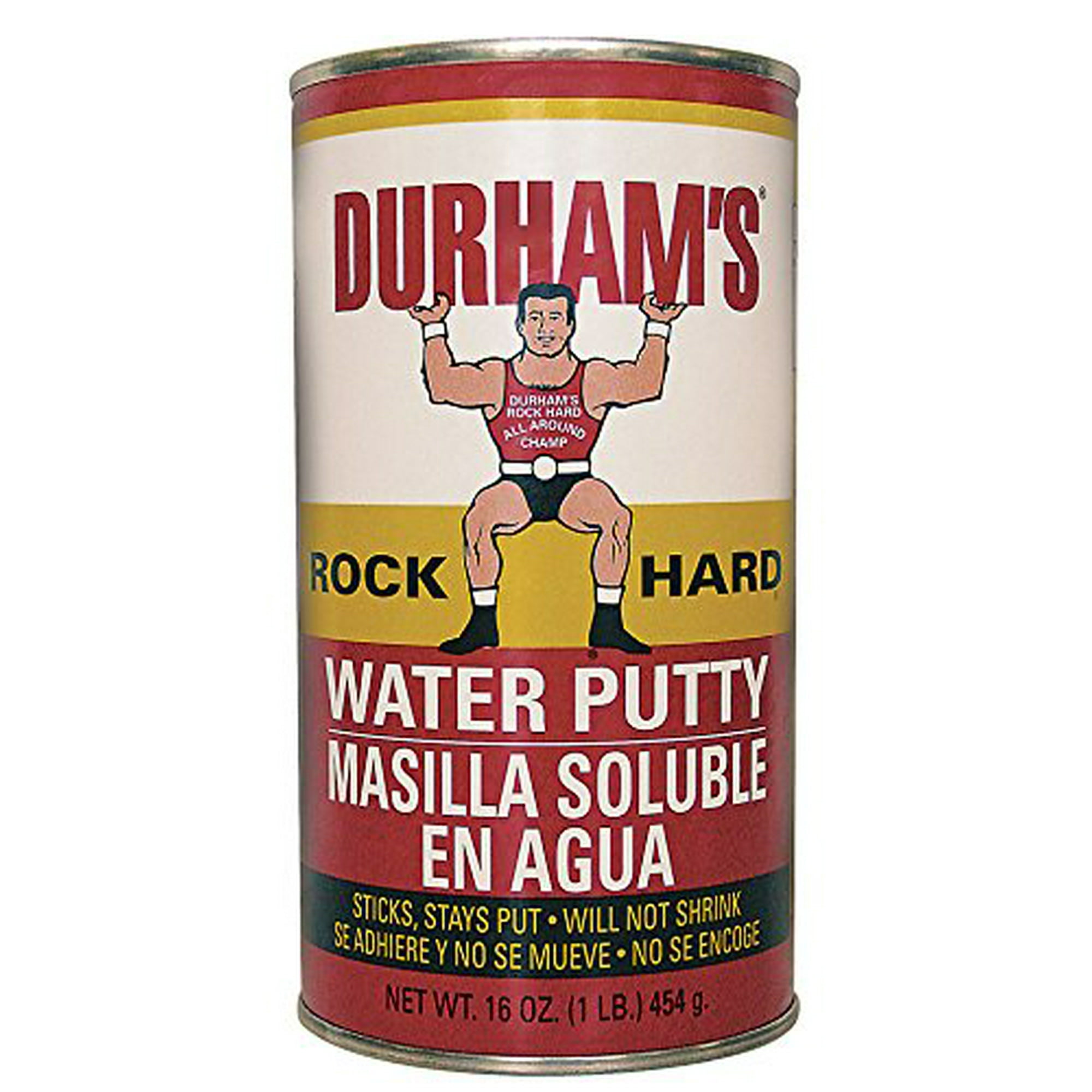 Durham's 1 Water Putty, Cream, 1 lb, Can