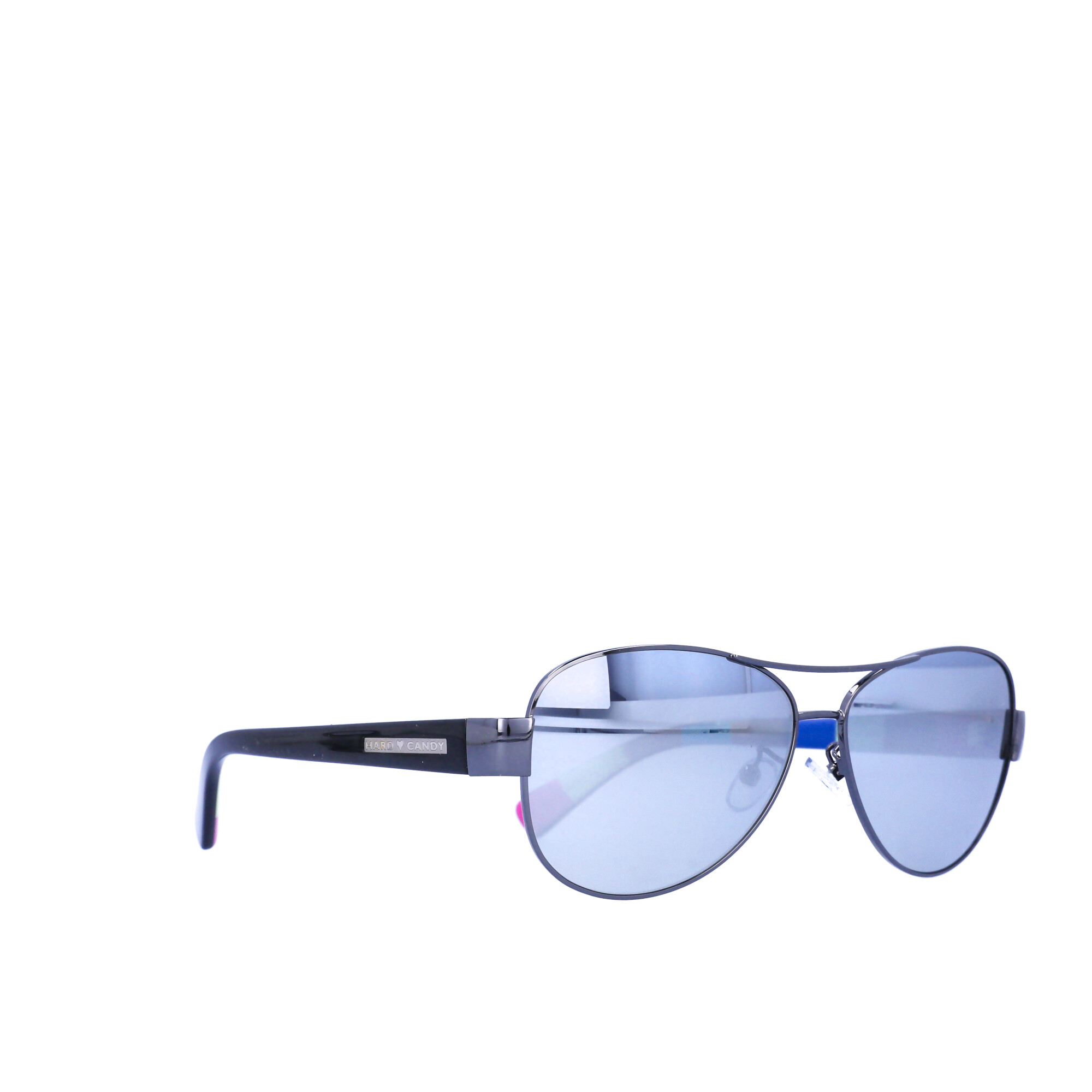 Hard Candy Womens Polarized Rx'able Sunglasses, Hs04P, Gun Metal, 59-13-136, with Case - image 2 of 13