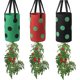 thumbnail image 1 of Bolsa de cultivo para plantar tomates y fresas para colgar en el jardín, macetero de verduras al revés multicolor con 12 orificios de cultivo y asa, bolsa para colgar en cultivo para tomates, 1 of 3