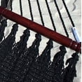thumbnail image 4 of Double Caribbean Hammock - Soft-Spun Polyester - 48 inch (Black), 4 of 4