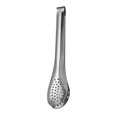 thumbnail image 4 of Kitchen Food Tong 9 Inch Stainless Steel Multifunctional Serving Tong with Filter Hole for Home Restaurant, 4 of 12
