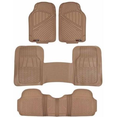 Motor Trend Flextough Floor Mats For Car Suv And Van 3 Rows