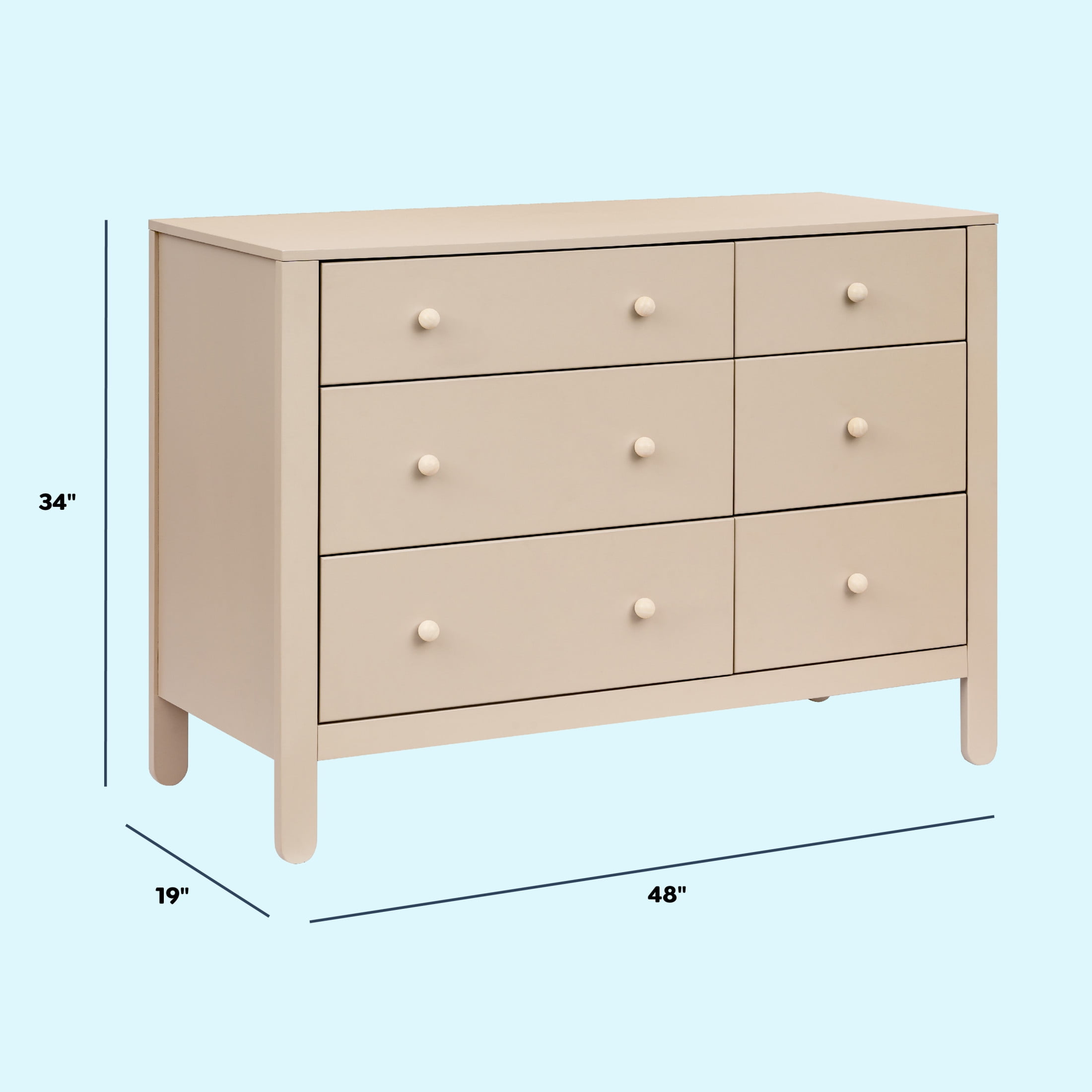 Carter's Marisol 6-Drawer Dresser