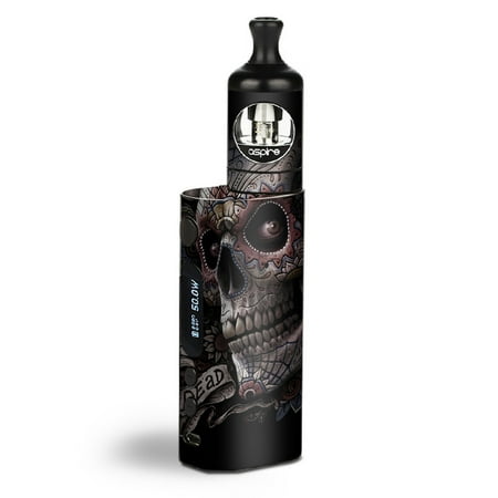 Skin Decal Vinyl Wrap for Aspire Zelos 50W starter Kit Vape stickers skins cover/ Day of the Dead Skull